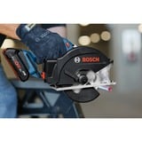 Bosch Akku-Metallkreissäge GKM 18V-50 Professional solo, Handkreissäge blau/schwarz, ohne Akku und Ladegerät, in L-BOXX