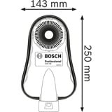 Bosch Combi-Set Bohrhammer GBH 5-40 DCE + Sauger GAS 35 M AFC Professional blau, 1.150 Watt, Koffer, Staubabsaugung GDE 68 Professional