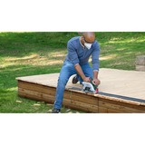 Bosch Heimwerken & Garten Handkreissäge UniversalCirc 18V-53, 18Volt grün/schwarz, Li-Ionen Akku 2,5Ah, POWER FOR ALL ALLIANCE