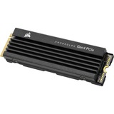 Corsair MP600 PRO LPX 500 GB, SSD schwarz, PCIe 4.0 x4, NVMe 1.4, M.2 2280