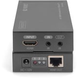 Digitus 4K HDBaseT HDMI Extender Set, HDMI Verlängerung schwarz, 4K/30Hz, 70 m