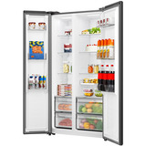 Hisense RS3P558NEFC, Side-by-Side edelstahl (dunkel)