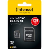 Intenso 128 GB microSDXC, Speicherkarte UHS-I U1, Class 10