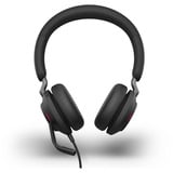 Jabra Evolve2 40 SE , Headset schwarz, MS-Version, Stereo, USB-A und USB-C