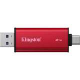 Kingston Dual Portable 2 TB, Externe SSD rot/schwarz