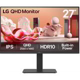 LG 27BA54QB-B, LED-Monitor 68.5 cm (27 Zoll), schwarz, QHD, IPS, HDMI, DP, USB-Hub