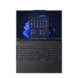 Lenovo ThinkPad E16 G4 AMD (21Y40046GE), Notebook schwarz, AMD Ryzen AI 7 345, AMD Radeon 820M, 15.96484375 GB DDR5, 512 GB (512 GB SSD), Windows 11 Pro