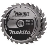 Makita Kreissägeblatt EFFICUT B-62985-2, Ø 165mm, 25Z 2 Stück, Bohrung 20mm, für Akku-Sägen