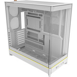 Montech HS01 , Tower-Gehäuse weiß, Tempered Glass