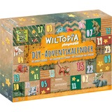 PLAYMOBIL 71006 Wiltopia DIY Adventskalender: Tierische Weltreise, Konstruktionsspielzeug
