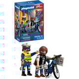 PLAYMOBIL 72076 City Action Fahrradraub, Konstruktionsspielzeug 