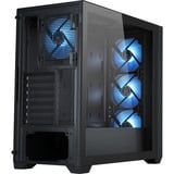 Silentware Flow 110 ARGB , Tower-Gehäuse schwarz, Tempered Glass