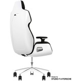 Thermaltake ARGENT E700 Design by Studio F. A. Porsche, Gaming-Stuhl weiß/schwarz, Glacier White