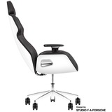 Thermaltake ARGENT E700 Design by Studio F. A. Porsche, Gaming-Stuhl weiß/schwarz, Glacier White