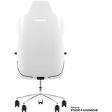Thermaltake ARGENT E700 Design by Studio F. A. Porsche, Gaming-Stuhl weiß/schwarz, Glacier White