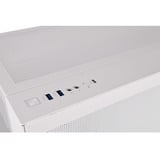 Thermaltake View 380 TG ARGB Snow White, Tower-Gehäuse weiß, Tempered Glass x 2