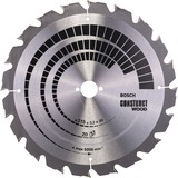 Bosch PRO Construct Wood Kreissägeblatt, Ø 315mm, 20Z Bohrung 30mm, für Tischkreissägen