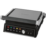 Gutfels Kontaktgrill KG 8101 swi edelstahl/schwarz, 2.000 Watt