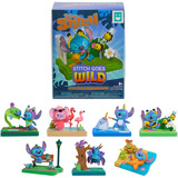 Just Play Disney Stitch Goes Wild Collectible Figures, Spielfigur sortierter Artikel, eine Figur