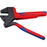 KNIPEX Crimp-Systemzange 97 43 200, Crimpzange rot/blau, ohne Crimpeinsätze, im Koffer