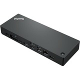 Lenovo ThinkPad Universal Thunderbolt 4 Dock, Dockingstation schwarz/rot