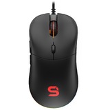 SPC Gear GEM Plus, Gaming-Maus schwarz