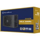 SilverStone HELA 3000Rz, PC-Netzteil schwarz, 4x 12-Pin High Power GPU, 7x PCIe, Kabelmanagement, 3000 Watt