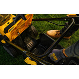 Stanley V20 Akku-Rasenmäher 18Volt schwarz/gelb, 1x 4,0 Ah-Lithium-Ionen-Akku, Ladegerät