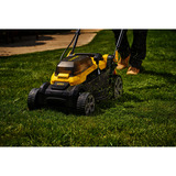 Stanley V20 Akku-Rasenmäher 18Volt schwarz/gelb, 1x 4,0 Ah-Lithium-Ionen-Akku, Ladegerät