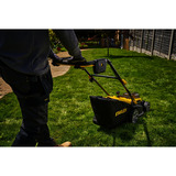 Stanley V20 Akku-Rasenmäher 18Volt schwarz/gelb, 1x 4,0 Ah-Lithium-Ionen-Akku, Ladegerät