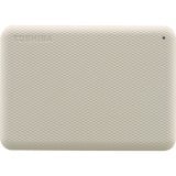 Toshiba Canvio Advance 2 TB, Externe Festplatte beige, Micro-USB-B 3.2 Gen 1 (5 Gbit/s)