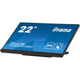iiyama ProLite T2254MSC-B1AG, LED-Monitor 55 cm (22 Zoll), schwarz, FullHD, IPS, Touchscreen
