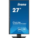 iiyama ProLite XUB2797HSN-B1, LED-Monitor 68.5 cm (27 Zoll), schwarz (matt), FullHD, IPS, USB-C, RJ-45, 100Hz Panel