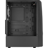 Aerocool Wave-G-BK-v3, Tower-Gehäuse schwarz, Gehärtetes Glas