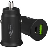 Ansmann In-Car-Charger CC227PD, 27 Watt, Ladegerät schwarz