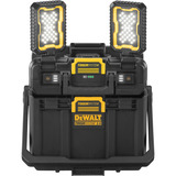 DEWALT ToughSystem Werkzeugbox mit Leuchten schwarz/gelb