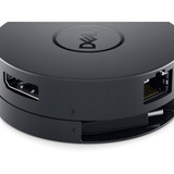 Dell USB-C Mobile Adapter DA300 Generalüberholt, Dockingstation schwarz