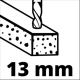 EINHELL Akku-Schlagbohrmaschine TC-ID 18 Li-Solo, 18Volt rot/schwarz, ohne Akku und Ladegerät