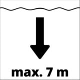 EINHELL Klarwasserpumpe GE-SP 4390 N-A LL ECO, Tauch- / Druckpumpe rot/schwarz, 430 Watt