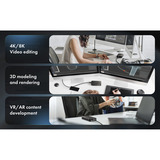 ICY BOX IB-1980M-80G M.2 NVMe SSD Gehäuse, Laufwerksgehäuse schwarz, mit integriertem Lüfter