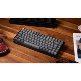 Keychron K2 Max, Gaming-Tastatur schwarz/grau, DE-Layout, Keychron Super Banana, Aluminiumrahmen, RGB