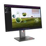 Lenovo ThinkVision P27Q-40, LED-Monitor 68.6 cm (27 Zoll), schwarz, QHD, IPS, USB-Hub, Daisy Chain, HDMI, DP, 120Hz Panel