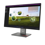 Lenovo ThinkVision P27Q-40, LED-Monitor 68.6 cm (27 Zoll), schwarz, QHD, IPS, USB-Hub, Daisy Chain, HDMI, DP, 120Hz Panel