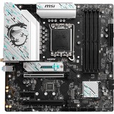 MSI B760M GAMING PLUS WIFI, Mainboard schwarz/silber