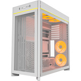 Montech HS02 PRO, Tower-Gehäuse weiß, Tempered Glass x 2