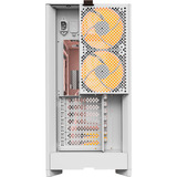 Montech HS02 PRO, Tower-Gehäuse weiß, Tempered Glass x 2