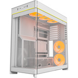 Montech HS02 PRO, Tower-Gehäuse weiß, Tempered Glass x 2