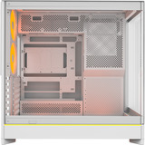 Montech HS02 PRO, Tower-Gehäuse weiß, Tempered Glass x 2