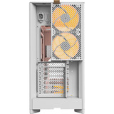 Montech HS02 PRO, Tower-Gehäuse weiß, Tempered Glass x 2