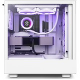 NZXT H5 Elite All White, Tower-Gehäuse weiß (matt), Tempered Glass